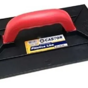 DESEMPENADEIRA LISA PVC 15X26 PRETA CASTOR