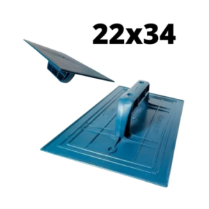 DESEMPENADEIRA LISA PVC 22X34 AZUL INJEREST