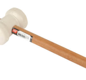 MARTELO DE BORRACHA MEDIO BRANCO